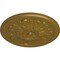 Ekena Millwork Legacy Acanthus Ceiling Medallion (Fits Canopies up to 3 1/2"), Hand-Painted Gold, 12 3/4"OD x 7/8"P CM12LEGLS - alternate 3